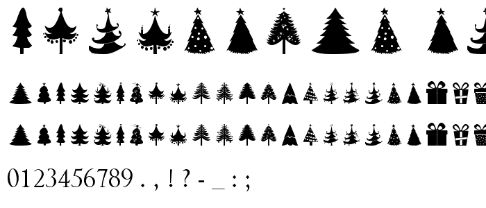 Christmas Trees police
